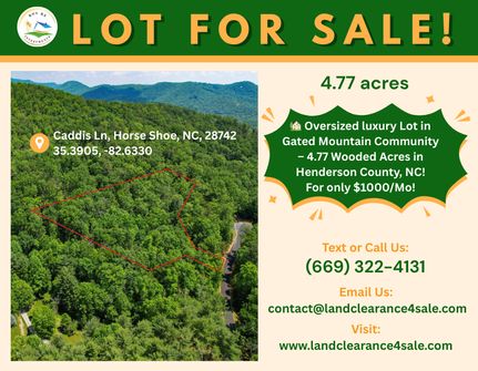 Property in Henderson County, North Carolina
