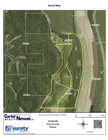 Waterfront Property for sale in Pike County, Illinois