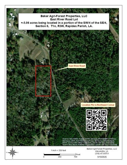 Undeveloped Land for sale in Rapides Parish, Louisiana