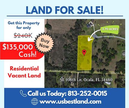 Undeveloped Land for sale in Marion County, Florida
