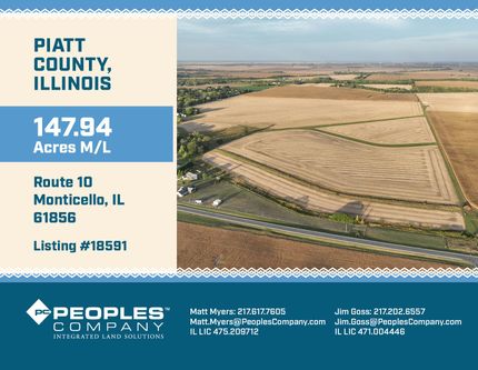 Property for sale in Piatt County, Illinois