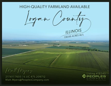 Farm Property for sale in Logan County, Illinois