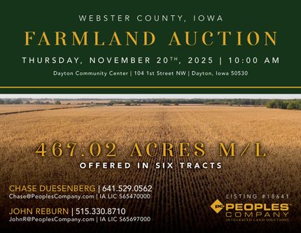 Property for sale in Webster County, Iowa