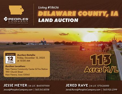 Property for sale in Delaware County, Iowa