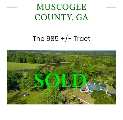 Farm Property in Muscogee County, Georgia
