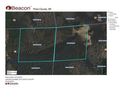 Property for sale in Price County, Wisconsin