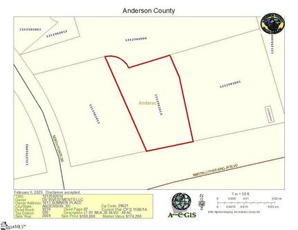 Undeveloped Land for sale in Anderson County, South Carolina
