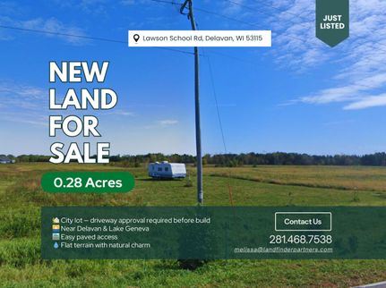 Undeveloped Land for sale in Walworth County, Wisconsin