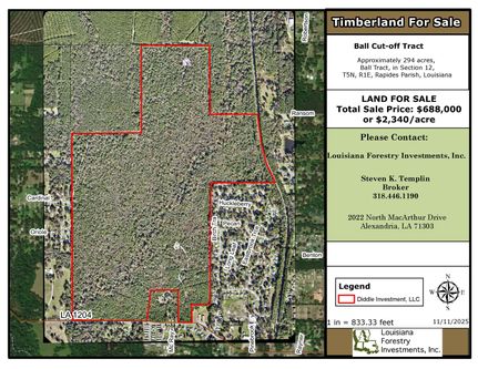 Property for sale in Rapides Parish, Louisiana