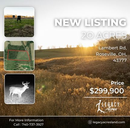 Hunting Land for sale in Muskingum County, Ohio