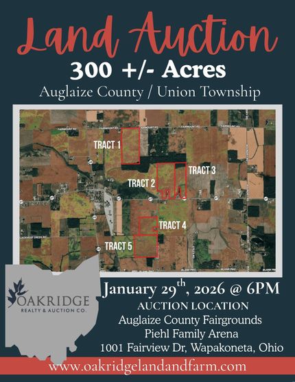Ranch Property for sale in Auglaize County, Ohio