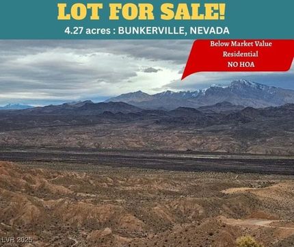 Undeveloped Land for sale in Clark County, Nevada