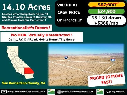 Ranch Property for sale in San Bernardino County, California