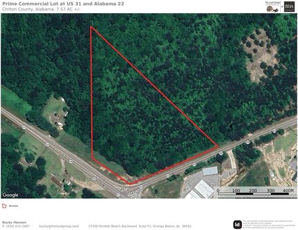 Undeveloped Land for sale in Chilton County, Alabama