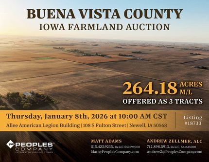 Farm Property for sale in Buena Vista County, Iowa