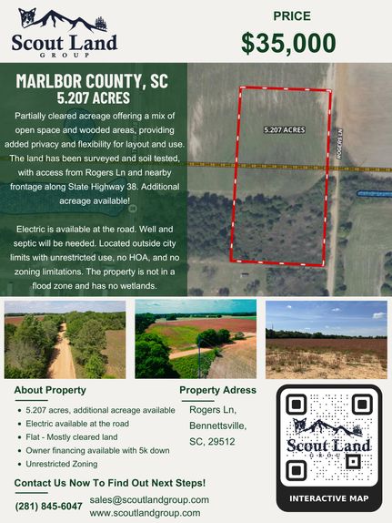Ranch Property for sale in Marlboro County, South Carolina