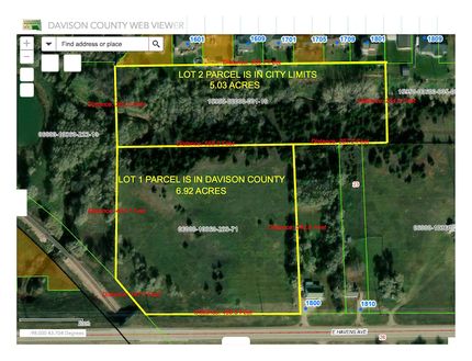 Farm Property for sale in Davison County, South Dakota