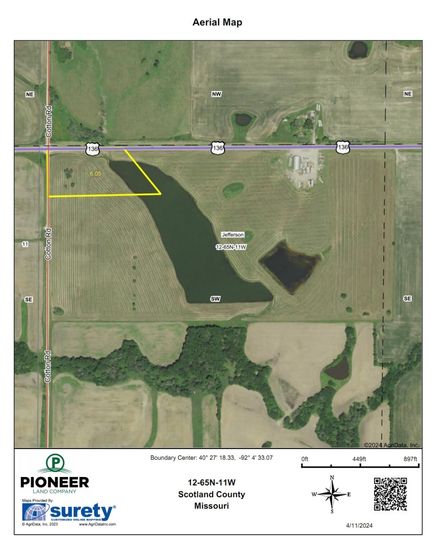 Ranch Property for sale in Scotland County, Missouri