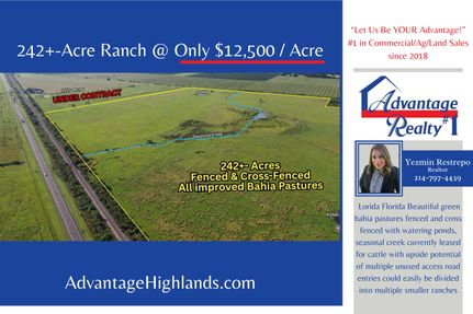 Ranch Property for sale in Highlands County, Florida