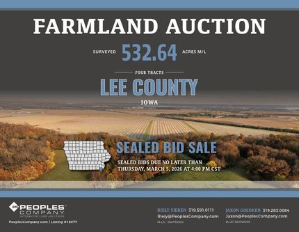 Property for sale in Lee County, Iowa