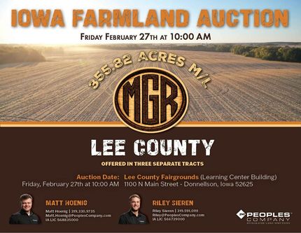 Undeveloped Land for sale in Lee County, Iowa