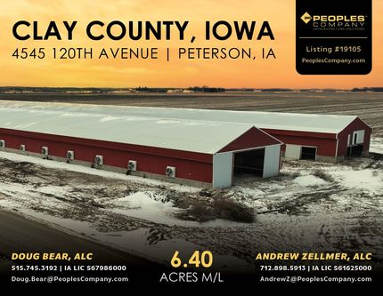 Farm Property for sale in Clay County, Iowa
