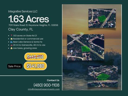 Farm Property for sale in Clay County, Florida