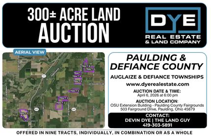Farm Property for sale in Paulding County, Ohio