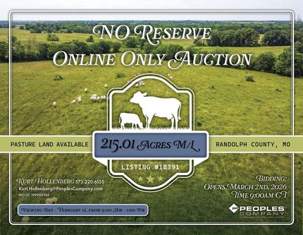 Farm Property for sale in Randolph County, Missouri
