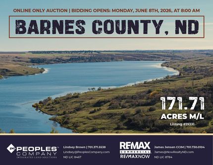 Recreational Property for sale in Barnes County, North Dakota
