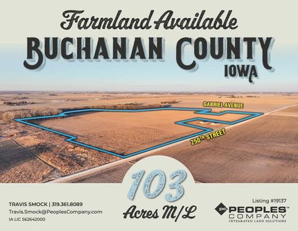 Timberland Property for sale in Buchanan County, Iowa
