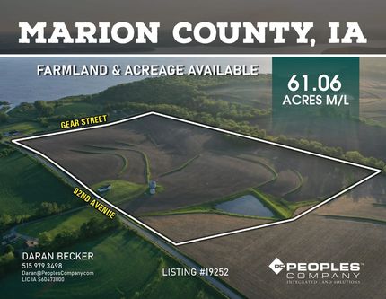 Farm Property for sale in Marion County, Iowa