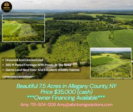 Farm Property for sale in Allegany County, New York