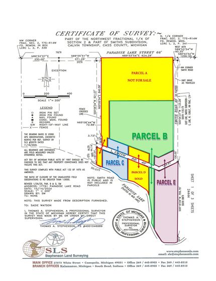 Farm Property for sale in Cass County, Michigan