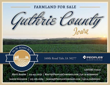 Farm Property for sale in Guthrie County, Iowa