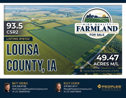 Farm Property for sale in Louisa County, Iowa