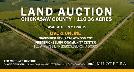 Ranch Property for sale in Chickasaw County, Iowa