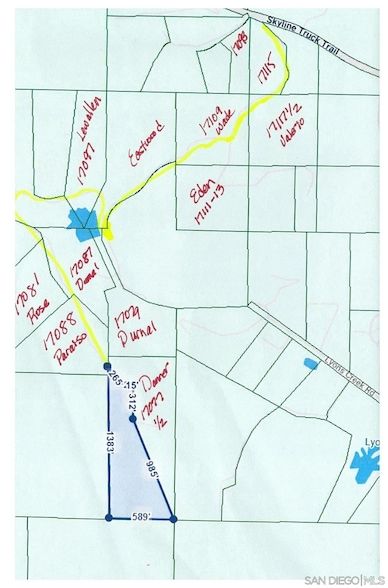 Timberland Property for sale in San Diego County, California