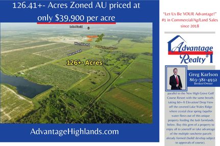 Farm Property for sale in Highlands County, Florida