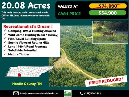 Farm Property for sale in Hardin County, Tennessee