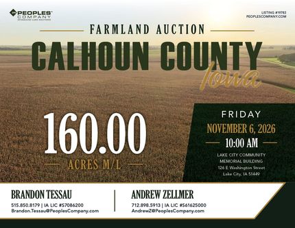 Ranch Property for sale in Calhoun County, Iowa