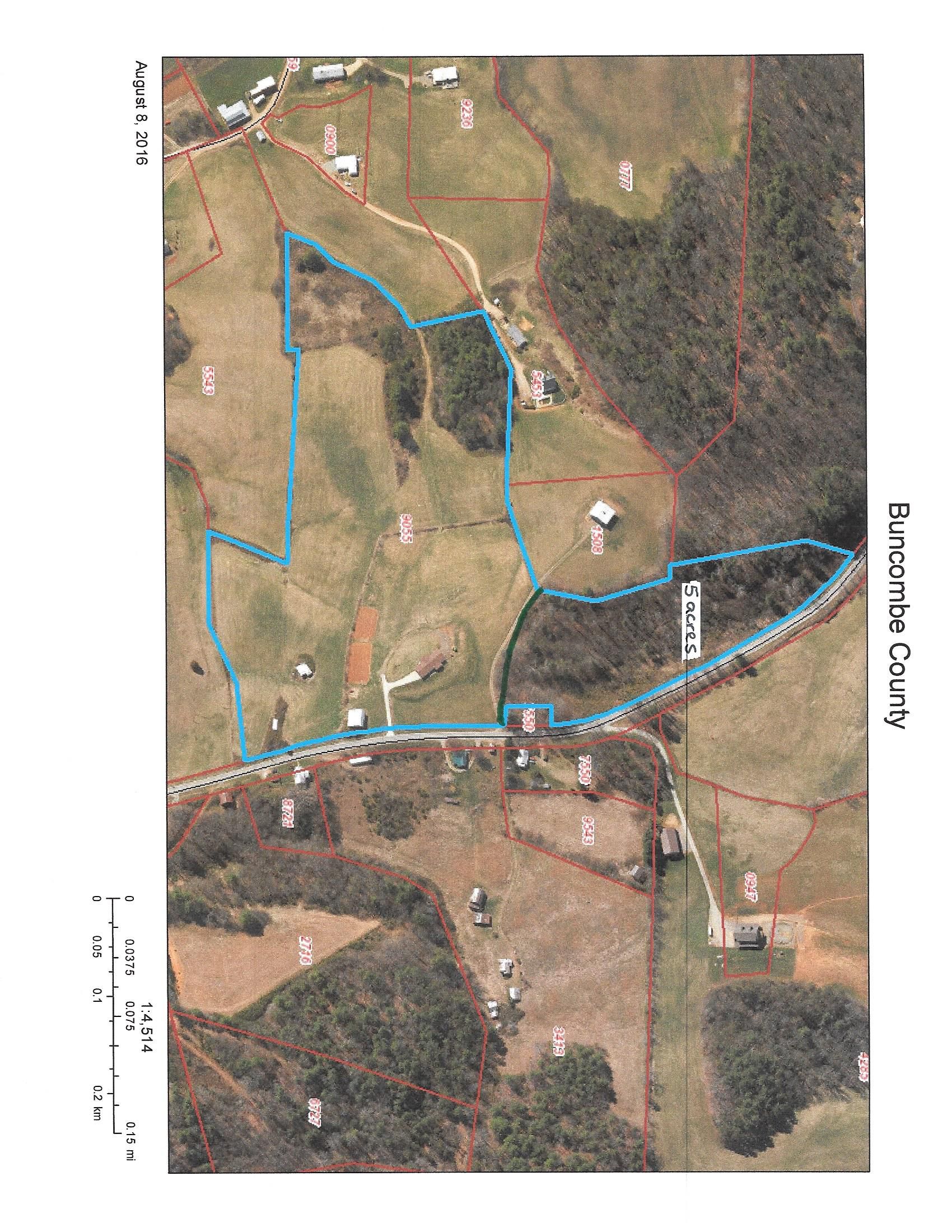 5 Acres, 00 Bear Creek Rd., Leicester, NC 28748 Land and Farm
