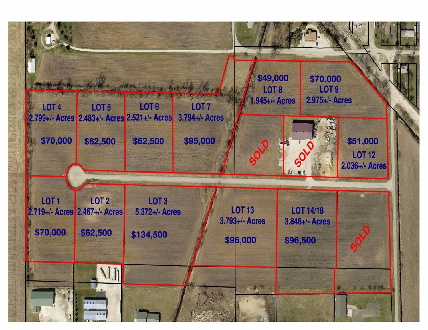 3.79 Acres, 5990 Commercial Drive, Demotte, IN 46310 Land and Farm