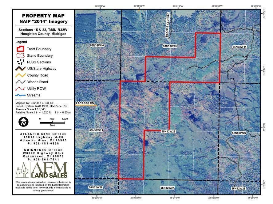 400 acres in Lake Linden, MI, 49945 Land and Farm