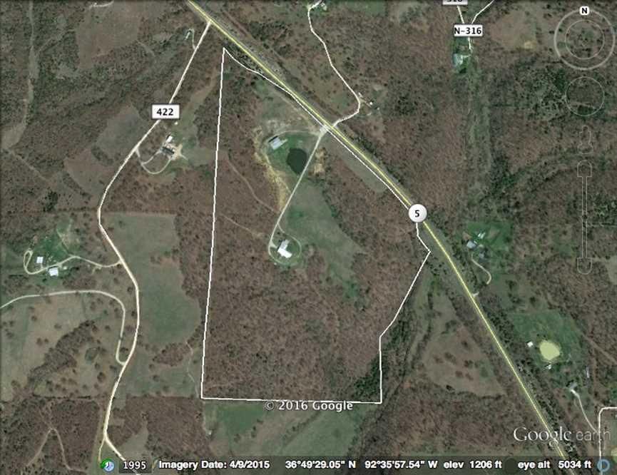 66 Acres, RR 4 Box 86, Squires, MO 65755 Land and Farm