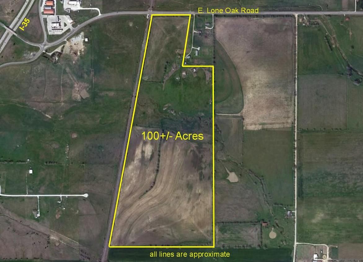 100 Acres, E Lone Oak Road, Valley View, TX 76272 Land and Farm