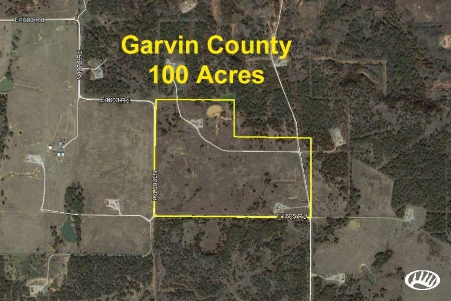 100 Acres, E1605 Road, Elmore City, OK 73433 Land and Farm