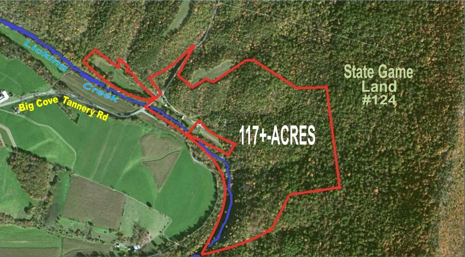 2876 BIG COVE TANNERY, Big Cove Tannery, PA 17212 Land and Farm