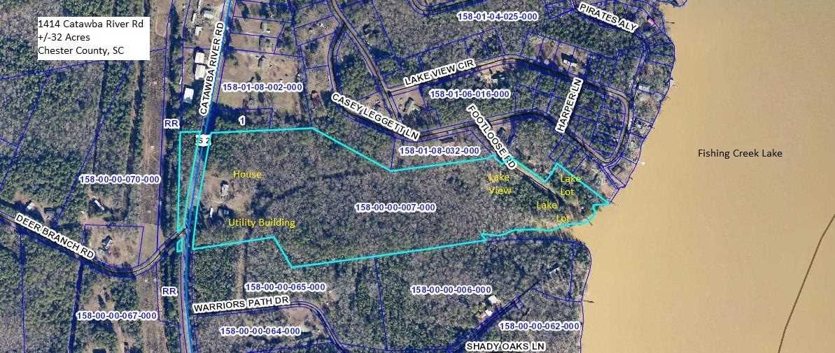 32 Acres, 1414 Catawba River Road, Fort Lawn, SC 297148806 Land and Farm