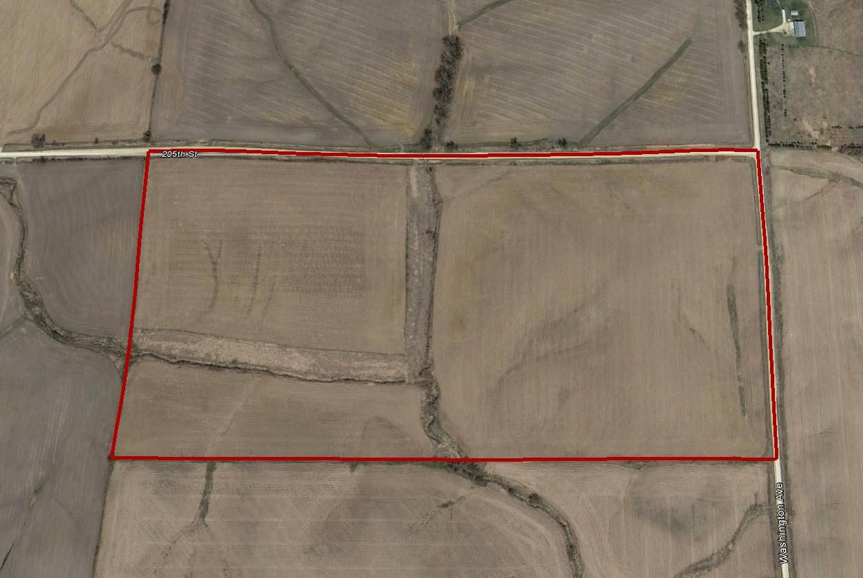 74 Acres, 205th St., Lowden, IA 52255 Land and Farm